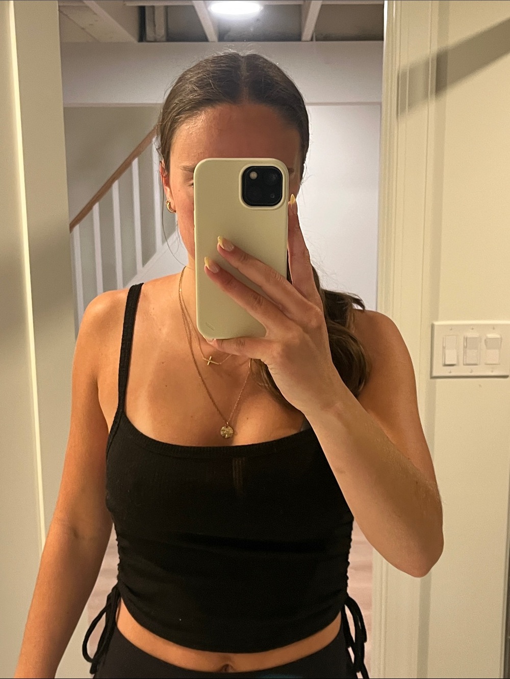 Black Sleeveless Top